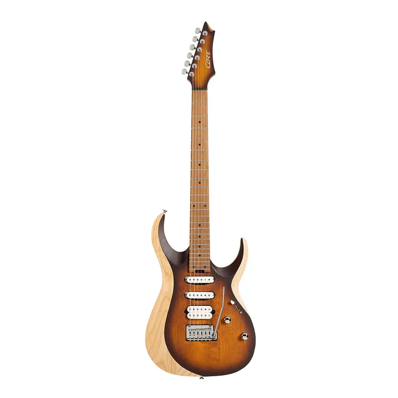 Cort X700 Triality – Open-Pore Vintage Burst With Deluxe Dxe Gig Bag 2