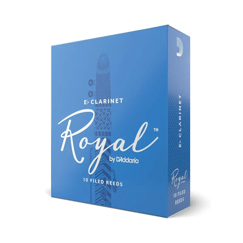 D'Addario Royal Bb Clarinet Reeds – Strength 3.0, 10-Pack 1