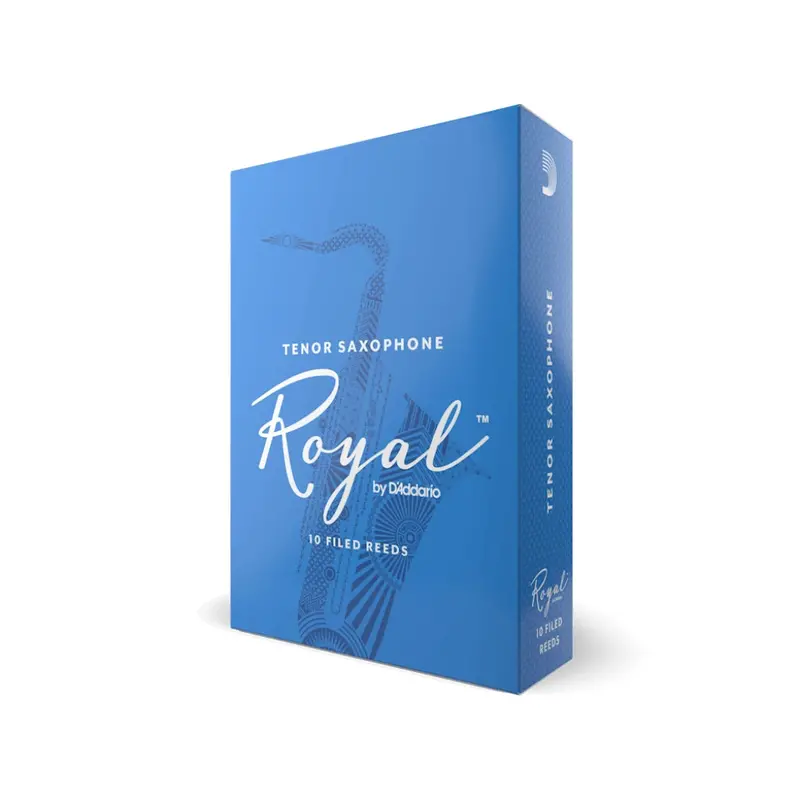 D'Addario Royal Tenor Sax Reeds – Strength 2.0, 10-Pack 1