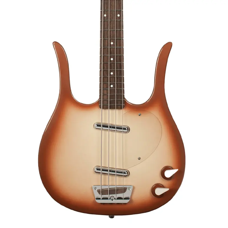Danelectro '58 Longhorn Bass – Copper Burst Finish 1