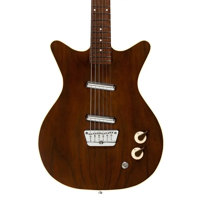 Danelectro '59 Divine Electric Guitar – Dark Walnut Veneer 1