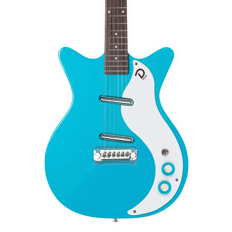 Danelectro '59M Nos Electric Guitar – Baby Blue Finish 1