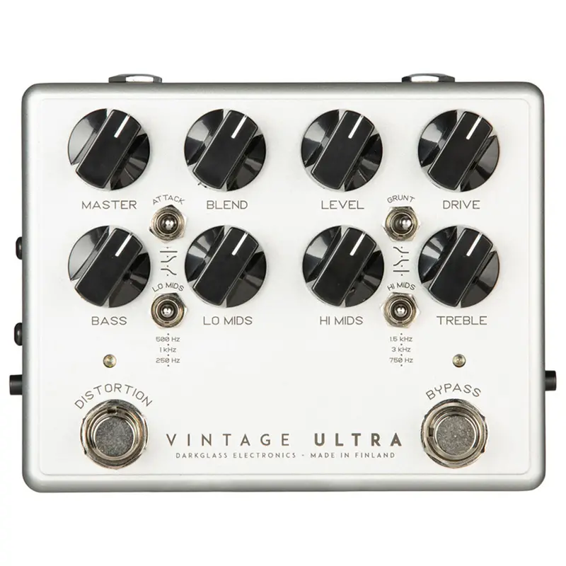 Darkglass Vintage Ultra V2 Bass Preamp Pedal With Auxiliary Input 1