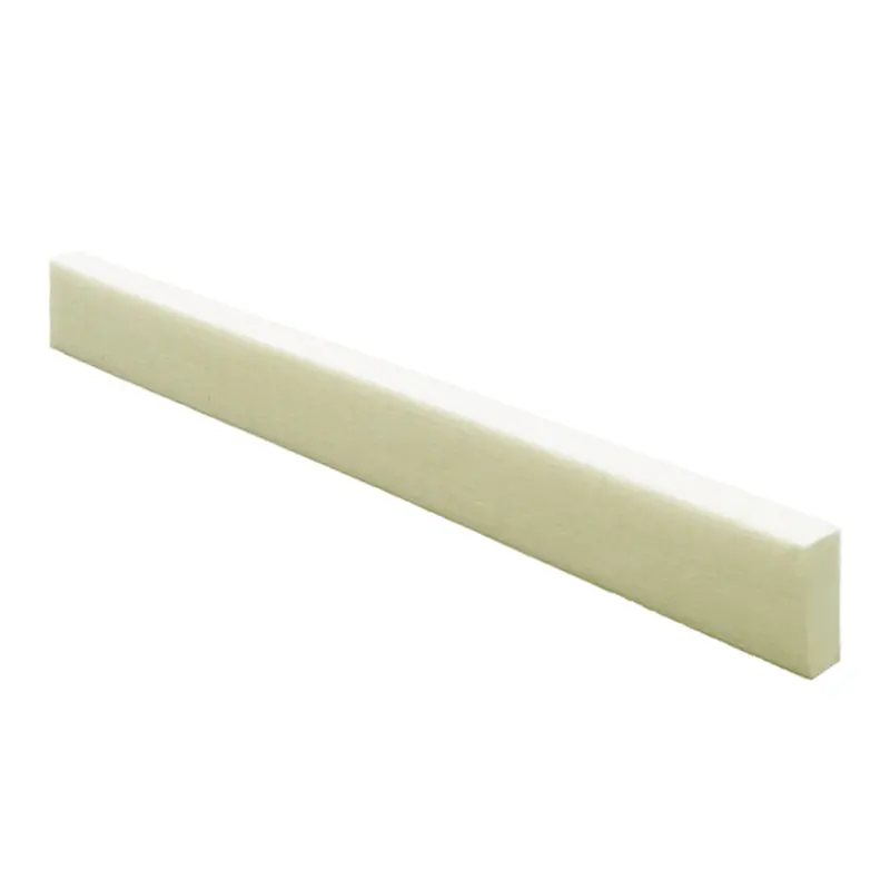 Dr. Parts Flat Classical Guitar Bone Saddle Blank – 80Mm X 3Mm X 9Mm 1