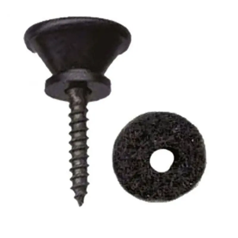 Dr. Parts Replacement Endpin Assembly With Felt Pad And Screw 1