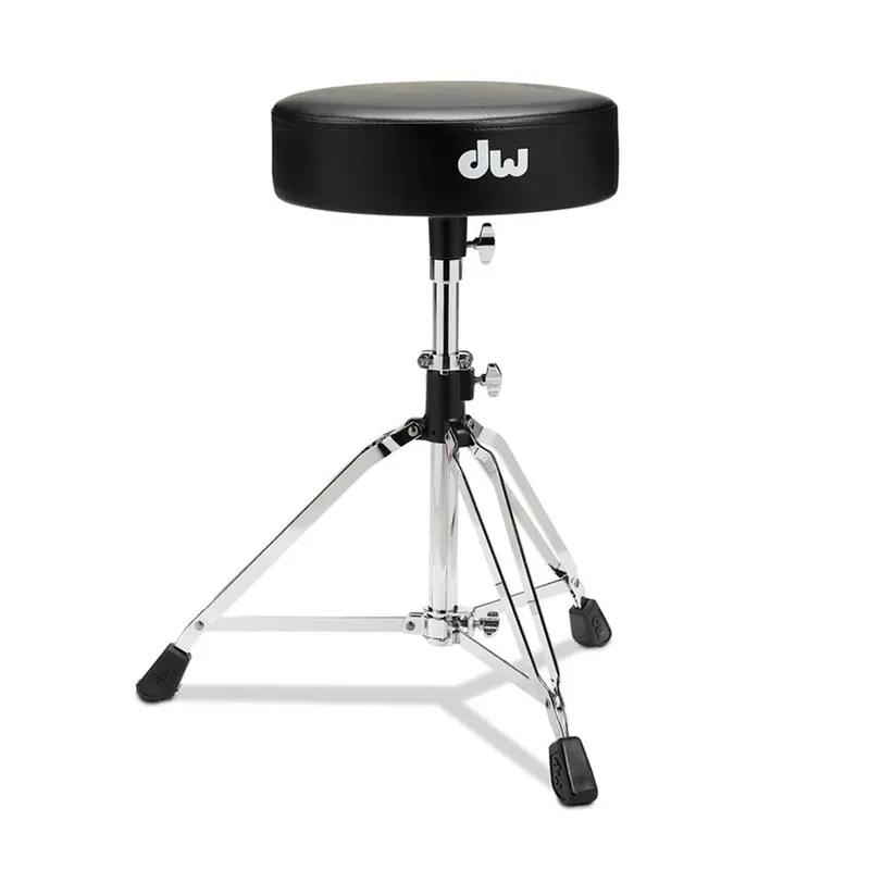 Dw 3000 Series Round-Top Drum Throne – Padded Comfort Seat With Height Adjust 1