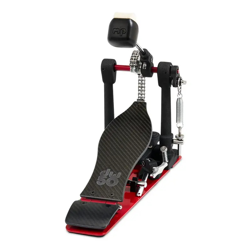Dw 50Th Anniversary Carbon Fiber 5000 Single Bass Drum Pedal – Collector’S Edition 1