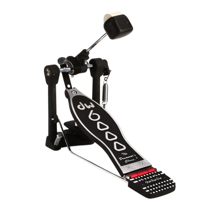 Dw 6000 Series Single-Chain Bass Drum Pedal With Nylon Strap Drive 1