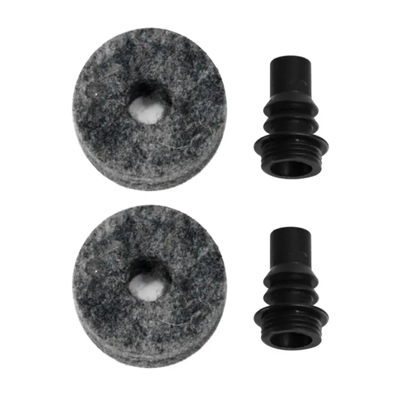 Dw Barbed Cymbal Stem With Felt Washers – 2-Pack Chrome Upgrade 1