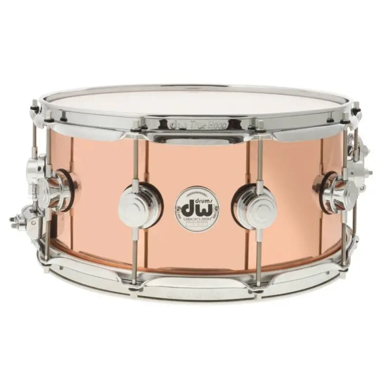 Dw Collector’S Series Polished Copper Snare Drum – 14" X 6.5" 1