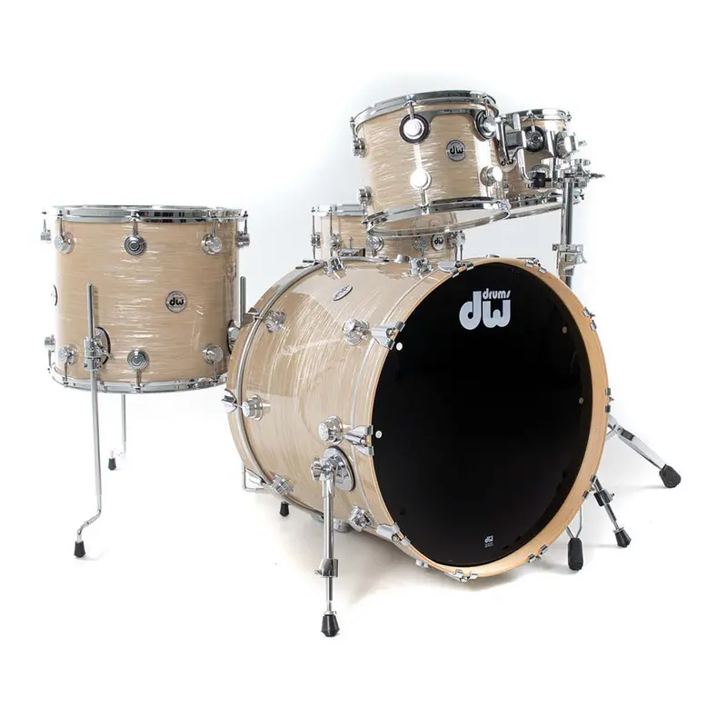 Dw Collector’S Series Pure Maple Drum Shell Pack – 5-Piece Set In Creme Oyster Finish 1