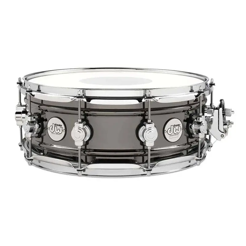 Dw Design Series Black Nickel-Over-Brass Snare Drum – 14" X 5.5" 1