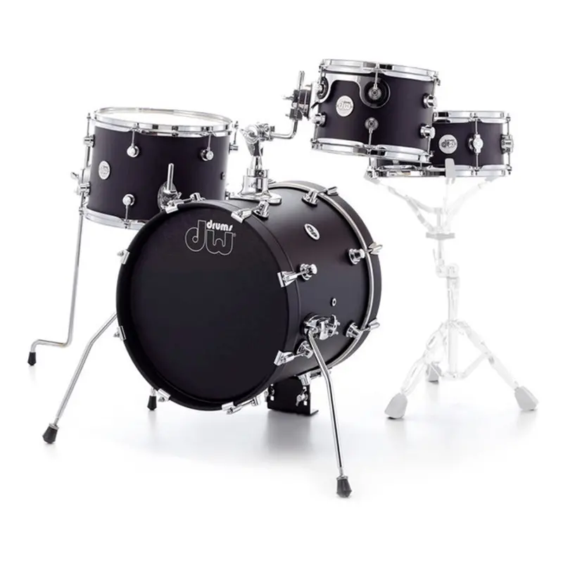Dw Design Series Mini-Pro 4-Piece Shell Pack – Satin Black 1