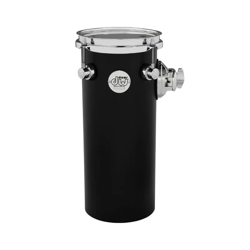 Dw Design Series Ratatom Snare Drum – 14" X 6", Black Satin Finish 1