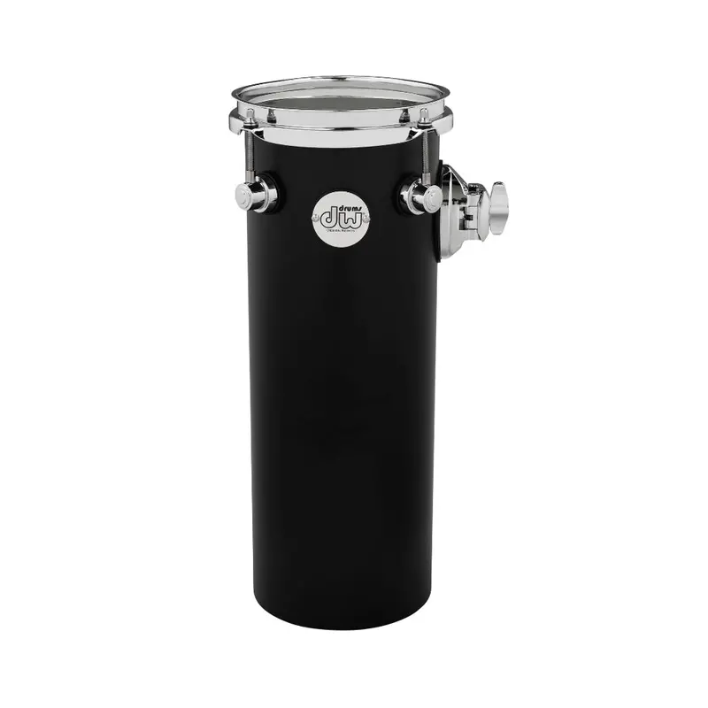 Dw Design Series Ratatom Snare Drum – 16" X 6", Black Satin Finish 1