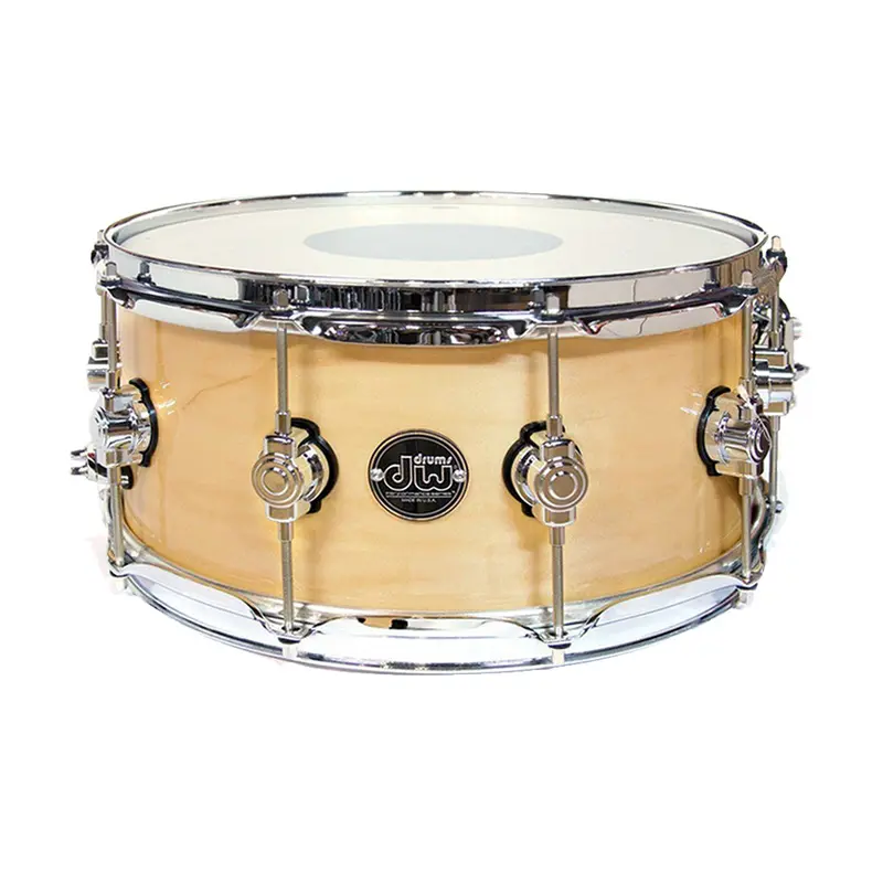 Dw Performance 14" X 6.5" Snare Drum – Natural Lacquer Finish 1