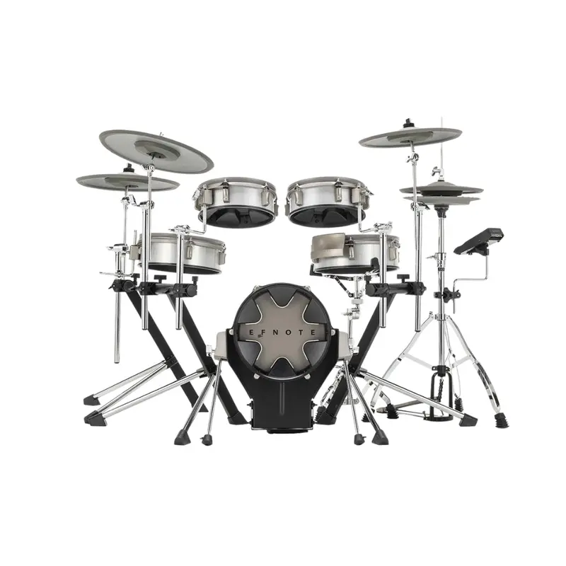 Efnote Efd-3B Entry-Level Electronic Drum Kit – White Sparkle Design 1