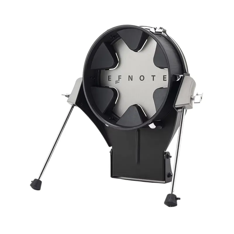 Efnote Efd-K12P 12" Diameter Electronic Kick Drum Pad – Black Oak-Ish 1