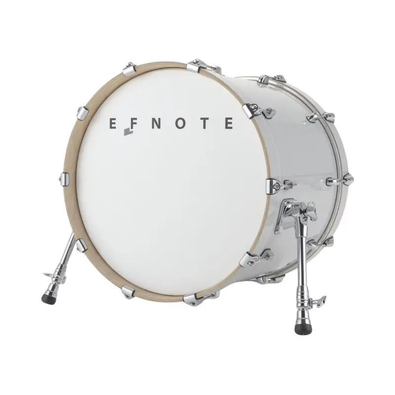 Efnote Efd-K2015 20" X 15" Electronic Bass Drum Pad For Efnote 7 – White Sparkle 1