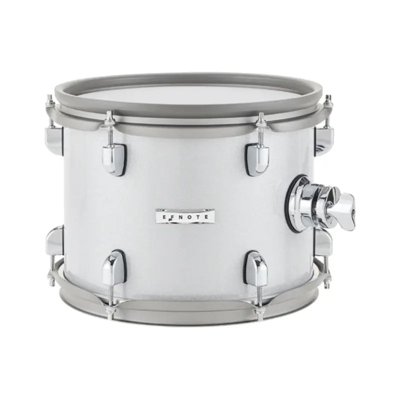 Efnote Efd-T1180Ws 11×8" White Sparkle Electronic Tom Pad 1