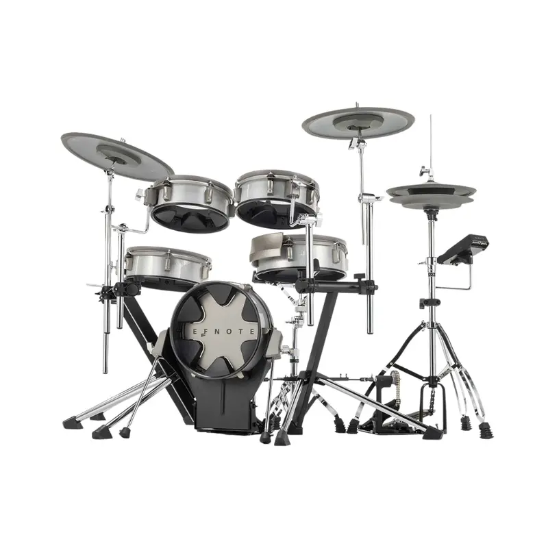 Efnote Est 3A Compact Electronic Drum System – White Sparkle Build 1