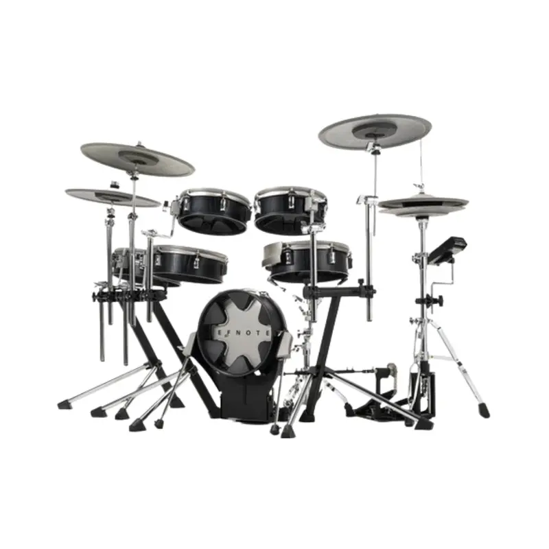 Efnote Est-3X 3-Piece Black Oak-Ish Electronic Drum Kit 1