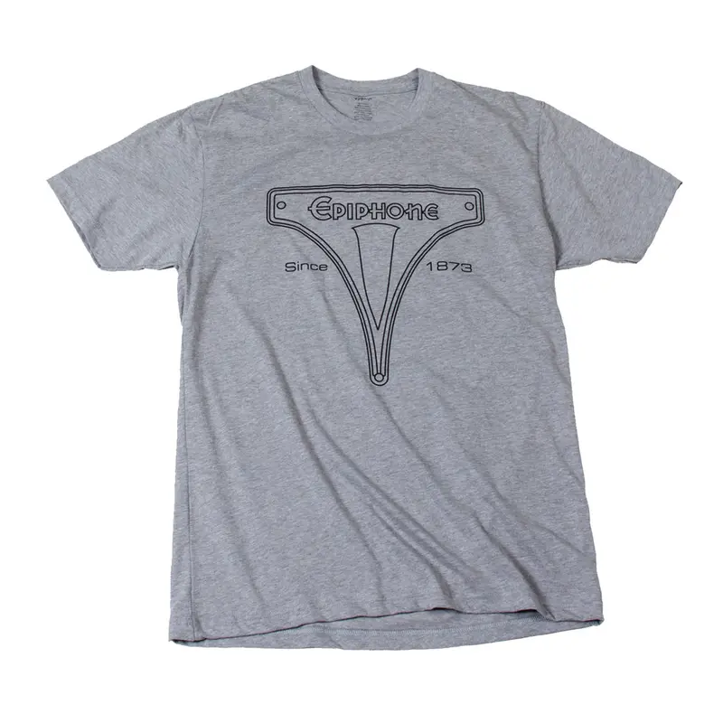 Epiphone Badge T-Shirt – Gray Small 1