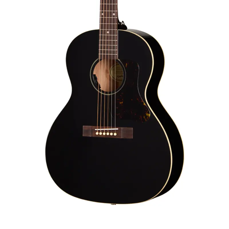 Epiphone Blues King Acoustic-Electric Guitar – Ebony Finish 1