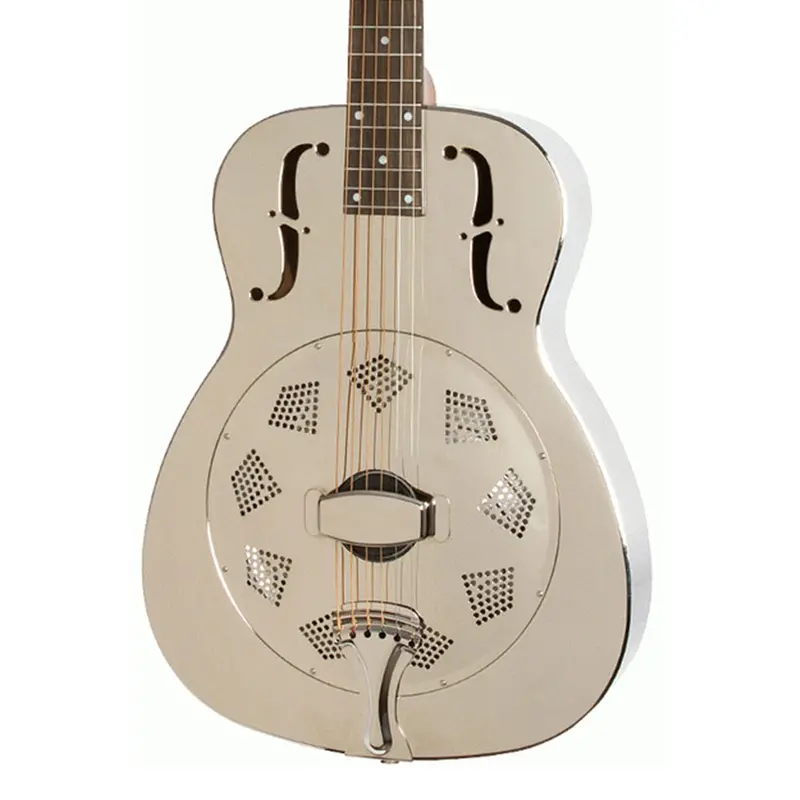 Epiphone Dobro Hound Dog M14 Resonator Guitar – All-Metal Body Design 1