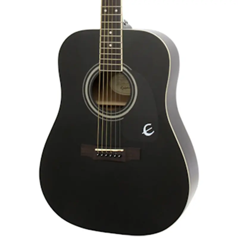 Epiphone Dr-100 Acoustic Guitar With Ebony Fretboard And Natural Body Finish 1