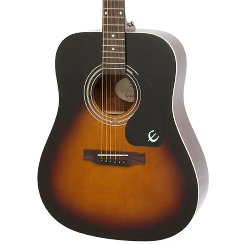 Epiphone Dr-100 Entry-Level Acoustic Guitar In Vintage Sunburst 1