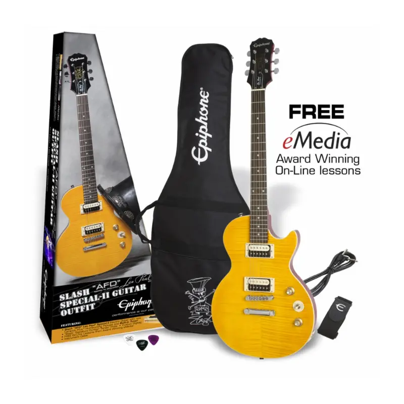 Epiphone Slash Appetite Les Paul Special-Ii Performance Pack – Appetite Amber 1