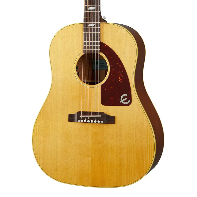 Epiphone Usa Texan Acoustic Guitar – Antique Natural Finish 1