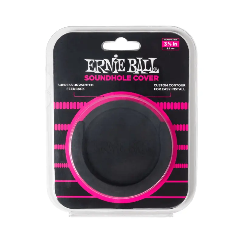 Ernie Ball 3.375-Inch Acoustic Guitar Soundhole Cover 1