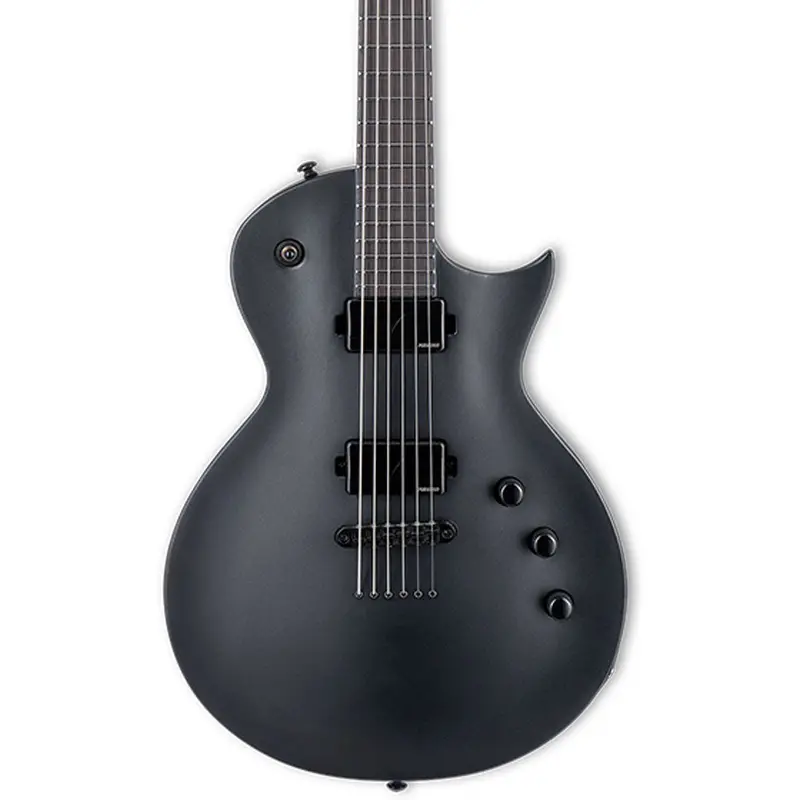 Esp Ltd Ec-1000 Baritone Eclipse Guitar With Charcoal Metallic Satin Finish 1