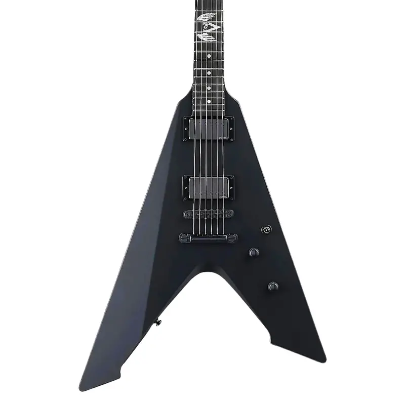 Esp Ltd James Hetfield Vulture Electric Guitar In Satin Black 1