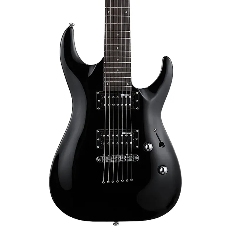 Esp Ltd Lmh-17 Seven-String Guitar Kit – Gloss Black Finish 1