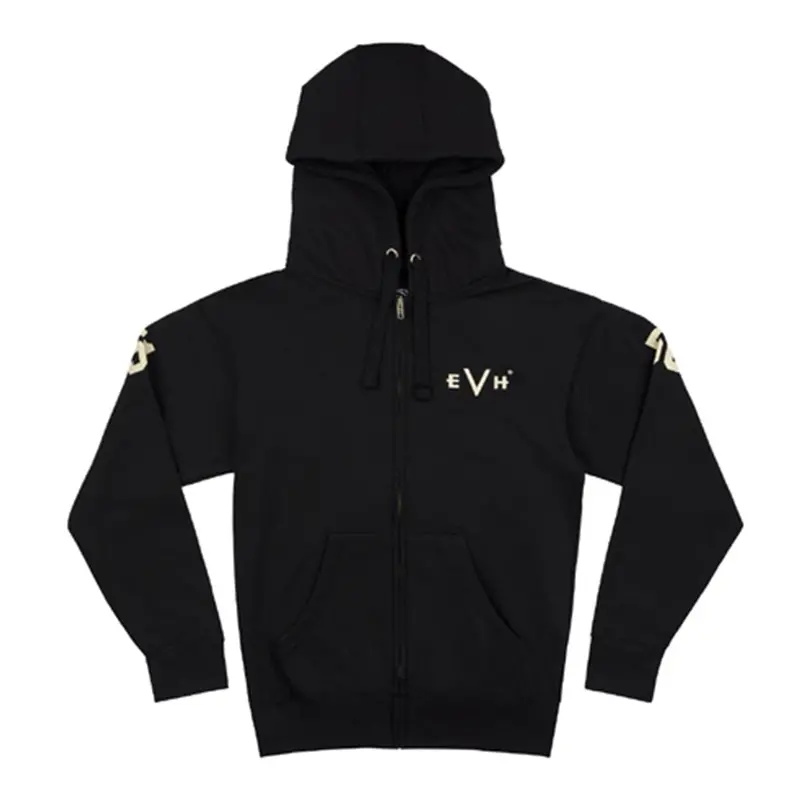 Evh 5150 Zip-Up Hoodie – Black, Extra Large 1