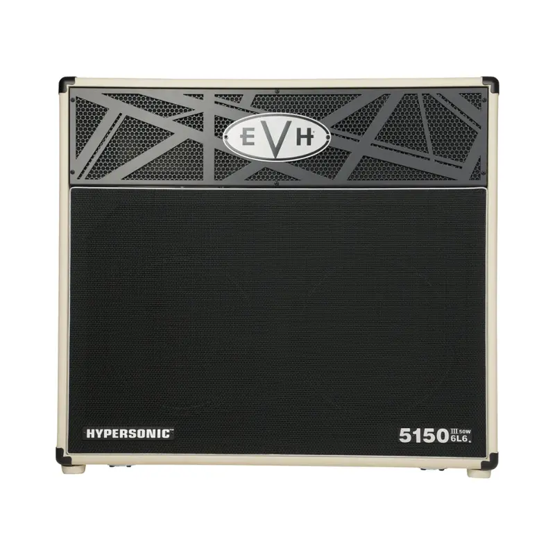 Evh 5150Iii Hypersonic 50W 2×12" Combo Amp – Ivory Finish 1