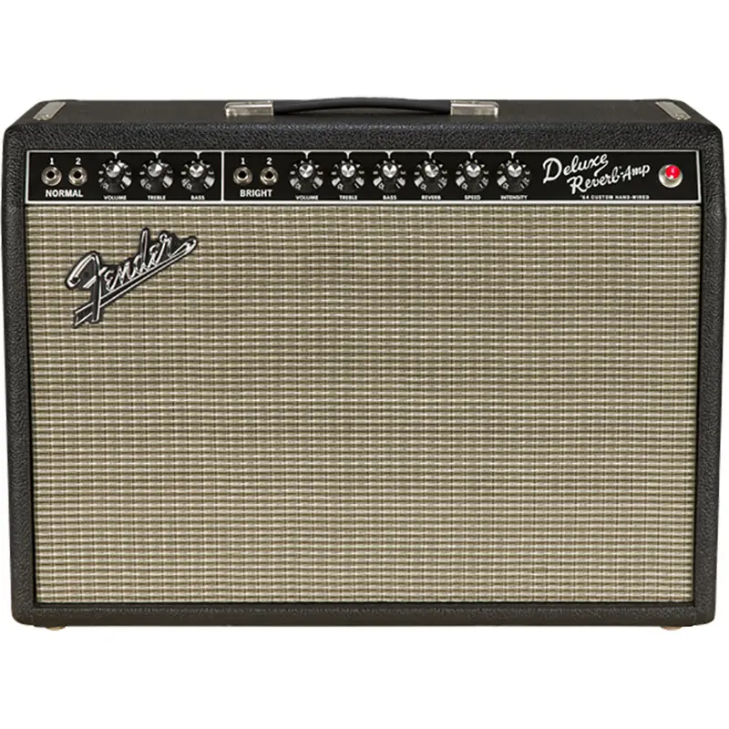 Fender ’64 Custom Deluxe Reverb Guitar Amplifier — Tube-Powered Combo 1