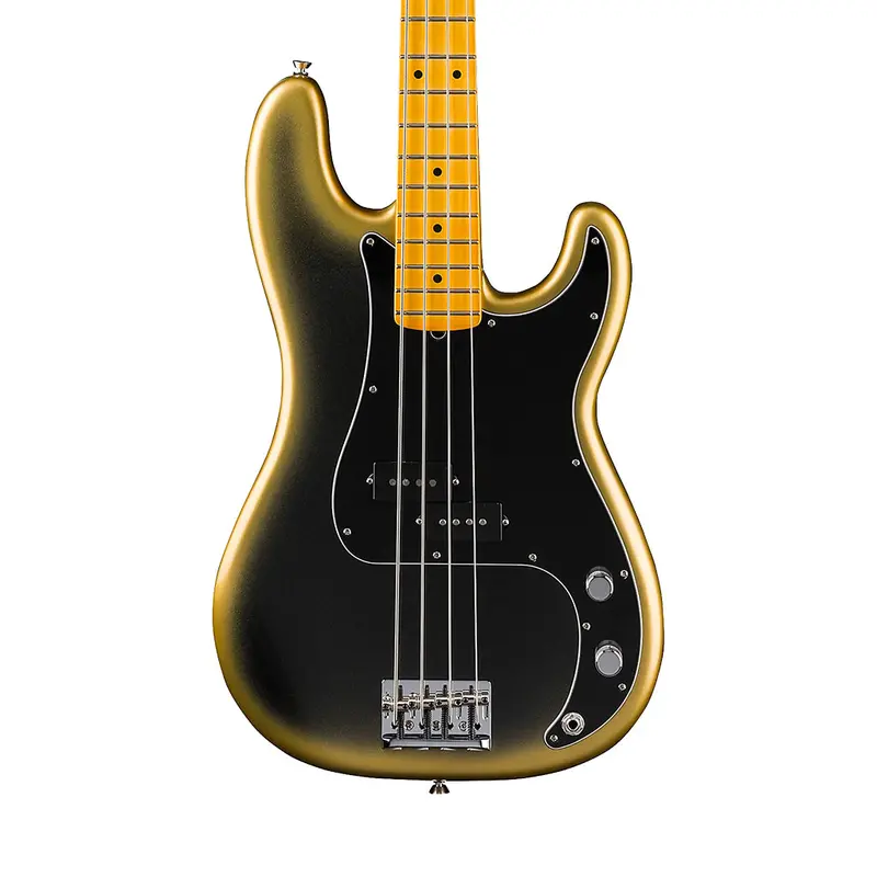Fender American Professional Ii Precision Bass (Limited Edition) With Maple Fingerboard – Eclipse Finish 1
