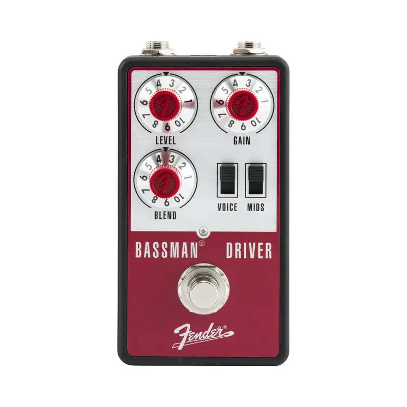 Fender Bassman Driver Bass Overdrive Guitar Pedal 1