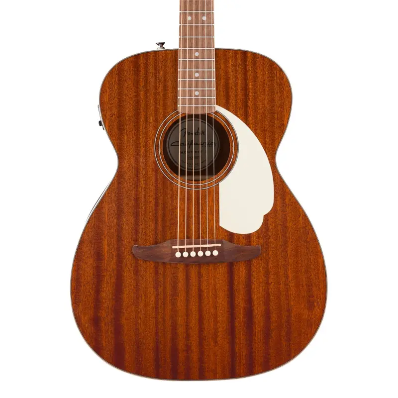 Fender California Standard Monterey E Acoustic-Electric Guitar – Natural Sapele Body 1