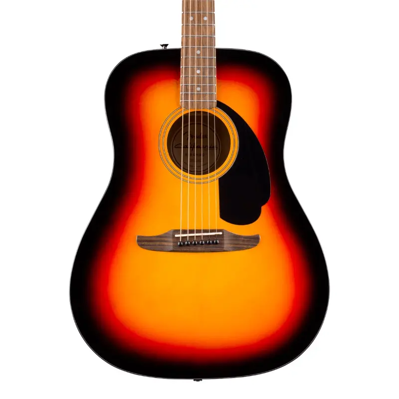 Fender California Standard Redondo Acoustic Guitar – 3-Color Sunburst Spruce Top 1