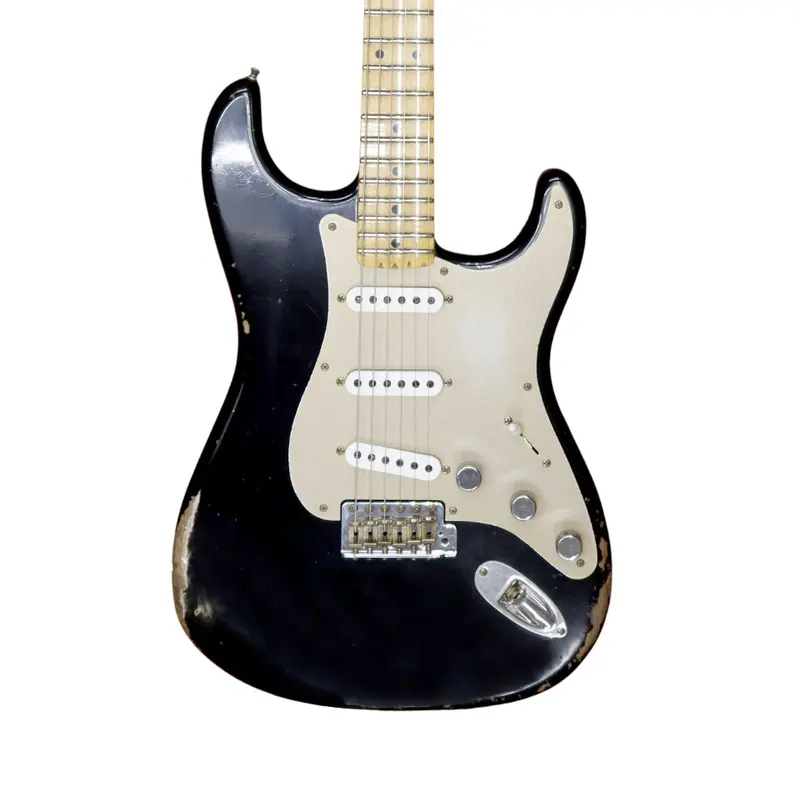 Fender Custom Shop 1950S Stratocaster Relic – Aged Black Limited Edition 1