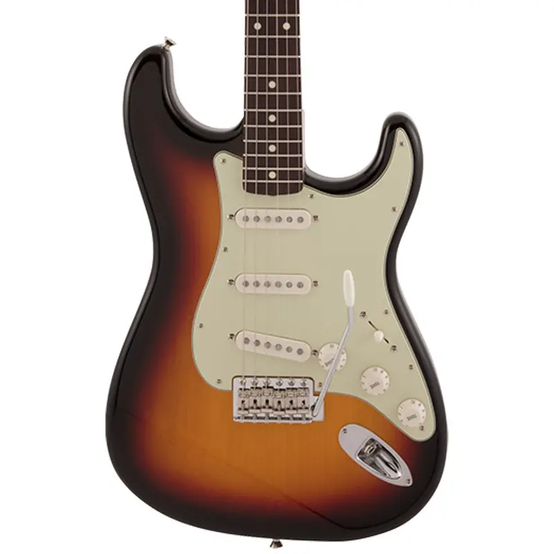 Fender Made In Japan 1960S-Style Stratocaster With Rosewood Fingerboard – 3-Tone Sunburst Finish 1