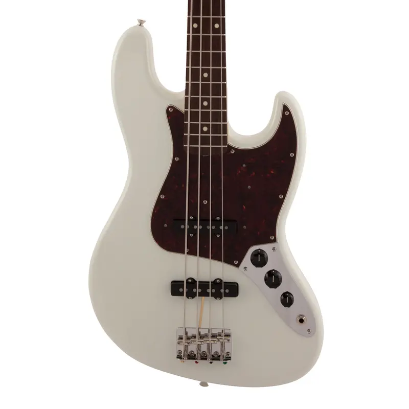Fender Made In Japan '60S Jazz Bass – Rosewood Fretboard, Olympic White Finish 1