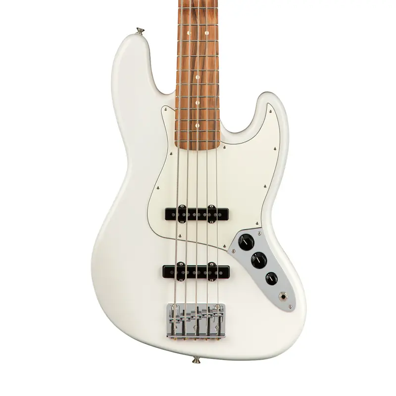 Fender Player Jazz Bass V – Polar White With Pau Ferro Fingerboard 1