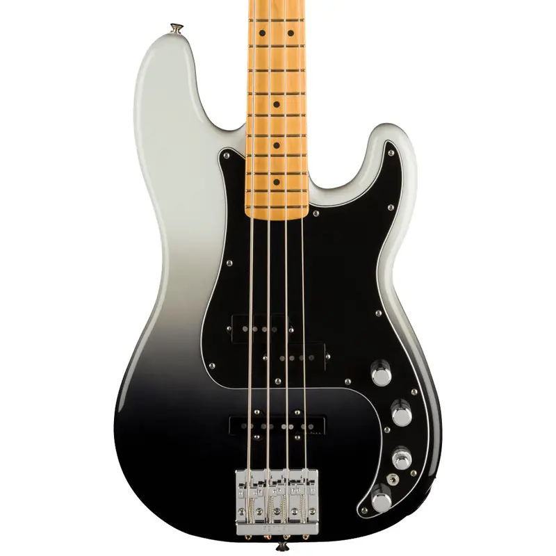 Fender Player Plus Precision Bass – Silver Smoke With Maple Fingerboard 1