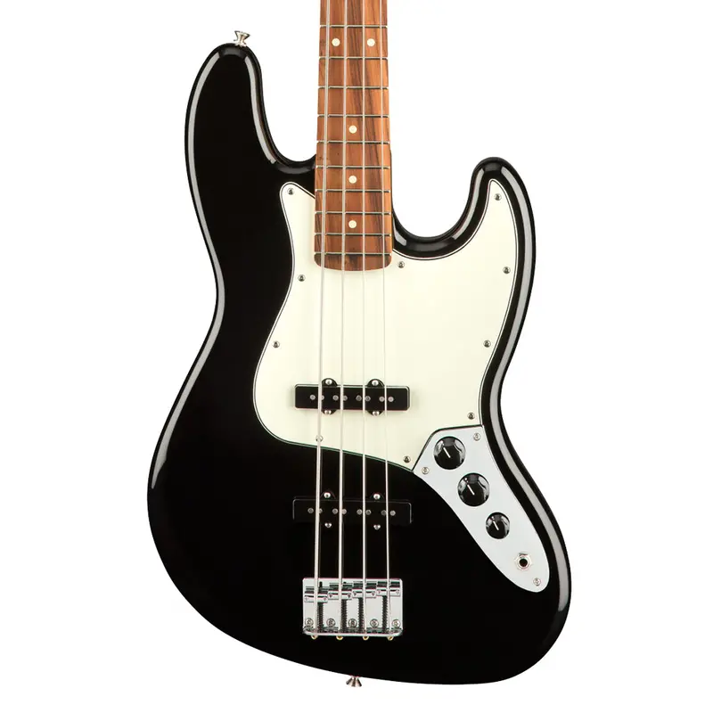 Fender Player Series Jazz Bass – Black Finish With Pau Ferro Fingerboard 1